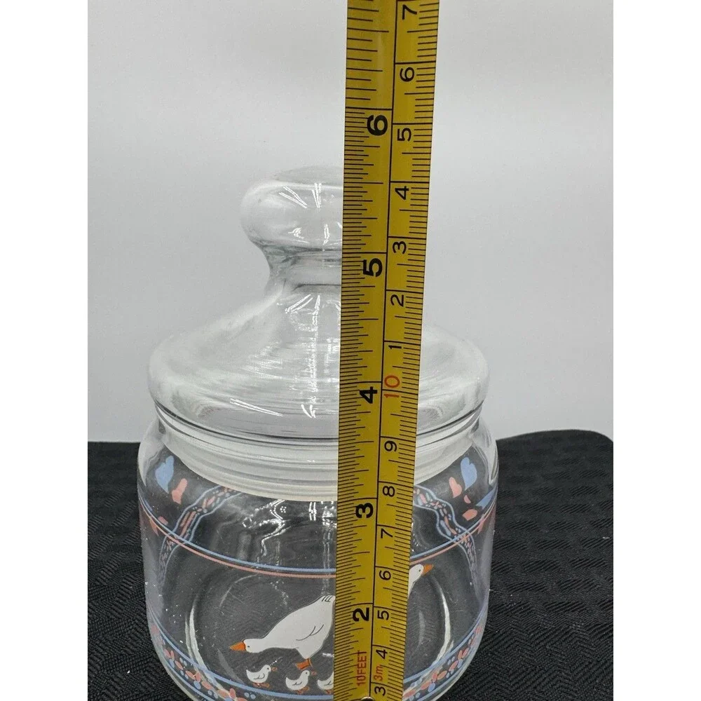 Vintage 80’s Small Goose Jar With Lid